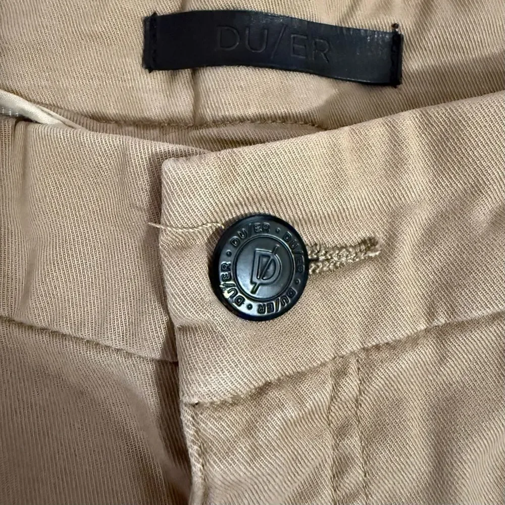 DU/ER Tan Commuter Chinos